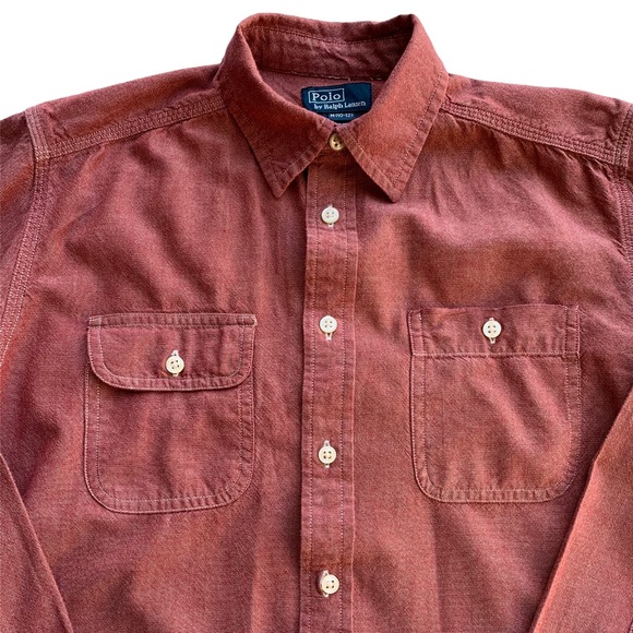 Polo Ralph Lauren Boys Button Down Medium - Picture 3 of 4